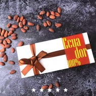 [多儂莊園工坊] 45片一盒 厄瓜多爾單品豆 100% 85% 75%  純可可脂 黑巧克力片 每片獨立包裝