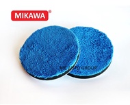 MIKAWA แผ่นไมโครไฟเบอร์ ขนาด 6 นิ้ว แพคคู่ ใช้กับเครื่องขัดสีรถได้ทุกรุ่น รวมถึง MIKAWA GEN3