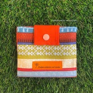 隨行收納扁包 萬用/外出/環保 台灣手工【民族風圖騰】