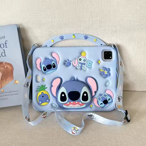 3D Cartoon Stitch Tablet Case For Ipad Air Mini 3 4 5 6 7 10.9 Pro 11 9 8 7Th 10th Gen 10.2 10.5 Air