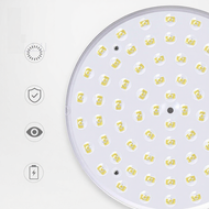 350W/120W/200W Ultra Thin Light Rechargeable LED Light Bulb (72LED) Emergency UFO Light Lampu LED Fo