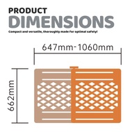 Universal Dog Gate/ Animal Barrier Fence Dog Gate/ Dog Barrier Fence/ Dog Safety Gate Dog Fence/ Ani