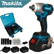 บล็อกแบตไร้สาย 259V MAKITA แปลงเป็นสว่านได้พร้อมดอกสว่าน 5 ดอกและลูกบล็อกยาว 5 ลูก (รุ่นใหม่)