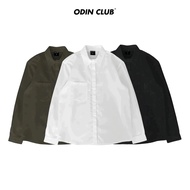 Original ODIN CLUB long-sleeved shirt, Men's plain long-sleeved shirt, Local Brand ODIN CLUB