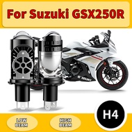 1PC/2PCS For Suzuki GSX250R H4 LED Projector Lens LED Car Headlight Bulb 30000LM 150W CANBUS Turbo A