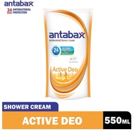 Antabax Antibacterial Shower Cream Refill Pack - Active Deo (550ml)