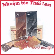 Be-rina Thai hair dye A 1 black, A 2 brown
