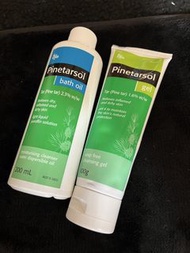 Pinetarsol Bath Oil and Gel ($140 for all)