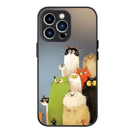 Stacking Cat Cat iPhone Phone Case 17PRO/1