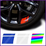 Reflective Car Sticker Car Wheel Hub Reflective Sticker Night Luminous Tire Reflective Strips Safety Driving Auto Accessories lofusg