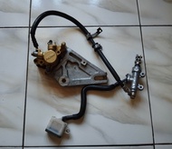 set pengereman belakang kaliper master rem belakang honda supra x 125 supra x 125 helm in original seken