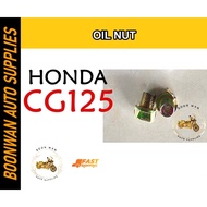 Oil Nut 14x1.5 / Oil Nut 15x1.5 HONDA CG125 / Any Model Use