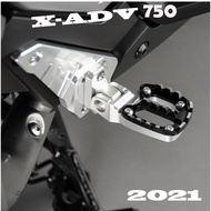 Kodaskin Motorcycle accessories  XADV750 Folding Rear Foot Pegs Footrest Passenger For HONDA X-ADV  750  2021