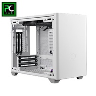 Cooler Master Masterbox NR200P with 2x120mm Non-RGB Fans- White