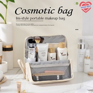 Makeup Storage Bag, Travel Storage Makeup Bag, Standing One-piece, Large-capacity, Zoned Makeup Bag