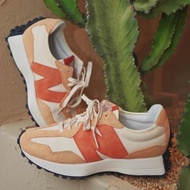 [R-MAN] New Balance 327 Teddy Bear Cream Color Men Women Style Big N Jogging Shoes NB327 MS327WC
