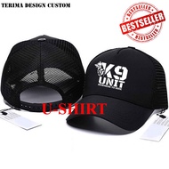 PREMIUM !!!TOPI JARING TRUCKER K9 UNIT K9 MURAH TERBARU PRIA&WANITA DISTRO TSB