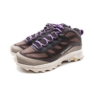 MERRELL(女)Moab Speed Mid GTX防水中低筒健行運動鞋 女鞋-紫灰