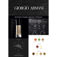 💯  Armani Code Absolu Parfum