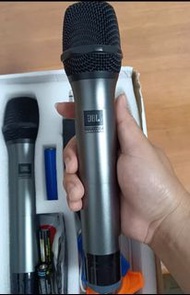 JBL無線聽筒一拖二咪套裝，全新未用，原包裝喺，配件齊全 無線咪 卡拉OK