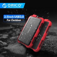 ORICO 2.5 inch HDD Enclosure Outdoor Waterproof Shockproof and Dustproof Hard Disk Box SATA 3.0 to USB HDD&amp;SSD Case