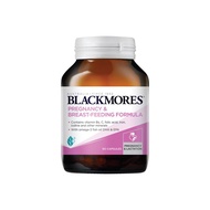 BLACKMORES PREGNANCY&BREASTFEEDING FORMULA 60CAPSULES/VITAMIN B'S,C,FOLIC ACID,IRON,OMEGA-3-EXP:13/1