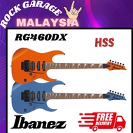 Ibanez RG460DX Electric Guitar, Blue Haze, Roadster Orange Metallic ( RG-460DX / RG 460DX )