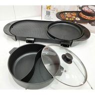BBQ Grill Long With Pot