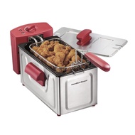 8 Cup Deep Fryer, 6 Cup Food Capacity, Red, 35336 Deep Fryer Air Fryer Oven