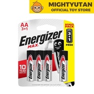 Energizer Max 3AA+1AA Batteries