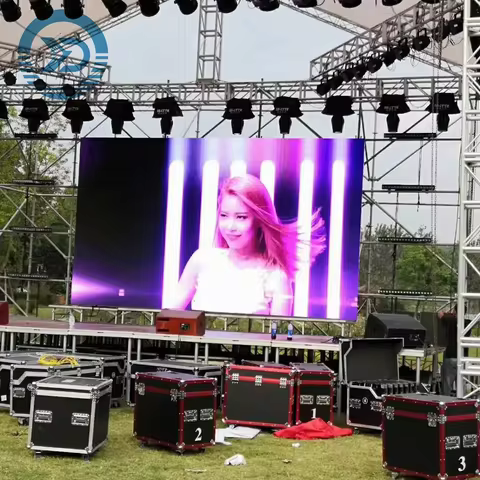 Wholesale price outdoor HD small pitch stage P2.604 LED screen, waterproof video LED wall LED panel 