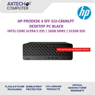 HP ProDesk 4 SFF G1i C86NLPT Desktop AI PC Black ( CU5-235, 16GB, 512GB SSD, Intel, W11P )