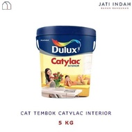 Baru DULUX CATYLAC INTERIOR CAT TEMBOK 5 KG GALON / CAT DINDING