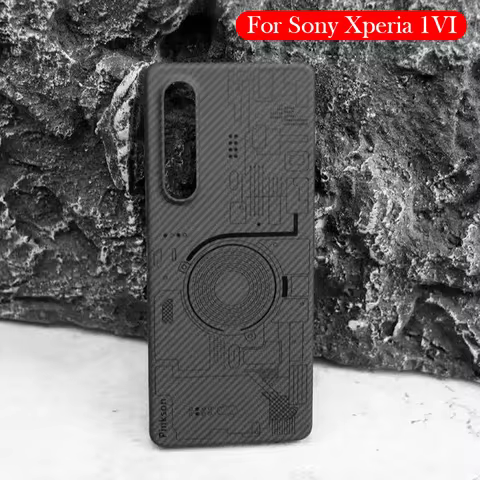 Carbon Fiber Case For Sony Xperia 1VI Kevlar Back Cover Case for Sony Xperia 1 VI