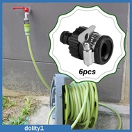 [Dolity1] 6x Faucet Adapter Compact Sink to Garden Hose Adapter for Lawn Backyard Yard
