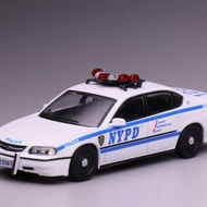 596 1: 64 nypd nypd nypd Black Explorer 2013 Black Big Adventure Alloy Car Model Car Model