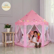 Tenda Anak Princes Jumbo Perempuan Camping Mainan Hobi Indor 