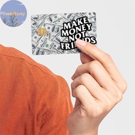 TasteTasty 4pcs Credit Card Stickers For Credit Card Skin Debit Card Sticker Personalized  Sticker C