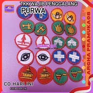 TKK Penggalang Embroidery TKK Mandatory Penggalang Purwa Round unit