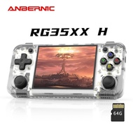 Anbernic RG35XX H Handheld Gaming Console, 1 Set 3.5 Inch IPS Screen Retro Games Consoles with Scree
