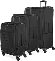 8099 Softside Expandable Luggage with Spinner Wheels, Black, 3-Piece Set (21/25/29), Swissgear 8099 Softside Expandable Luggage With Spinner Wheels