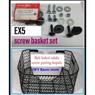 Ex5 basket screw set / Ex5 bakul kacang screw set