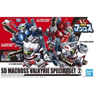 BANDAI SD MACROSS VALKYRIE SPECIAL SET 2 (READY STOCK)