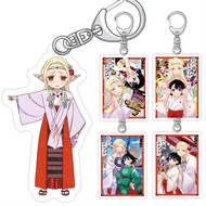 Edomae Elf Otaku Elf Acrylic Keychain Koi Koito Elda Acrylic Pendant Manufacturer Ready Stock