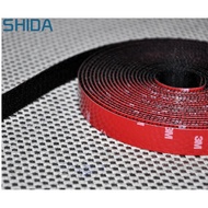 Ready Stock Fast Shipping Shida 3M Velcro 3M Velcro Tape 3M Nylon Buckle Car Anti-Kick Pad Velcro 2.5cm