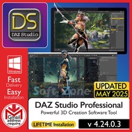 DAZ Studio Professional 4.24.0.3 - Powerful 3D Creation Software Tool | Windows - SOFTWARE