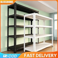 STOCK 4/5/6/7 Tier Rak Besi Heavy Metal Frame Storage Shelf Warehouse Rack Garage Shelves Office Sto