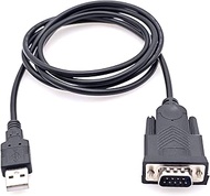 JZK 1.5m USB to Serial Adapter Cable, USB to RS232 Serial DB9 Cable with FTDI Chipset, USB 2.0 to RS