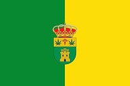 magFlags Large Flag Santa Cruz de los Cáñamos, Ciudad Real, Spain | landscape flag | 1.35m² | 14.5sq