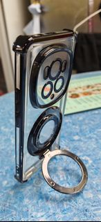 Honor Magic 6 Pro 透明手機殼帶指環支架